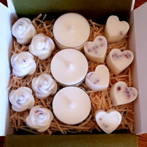 Rose Geranium Soy Wax Tealights & Melts